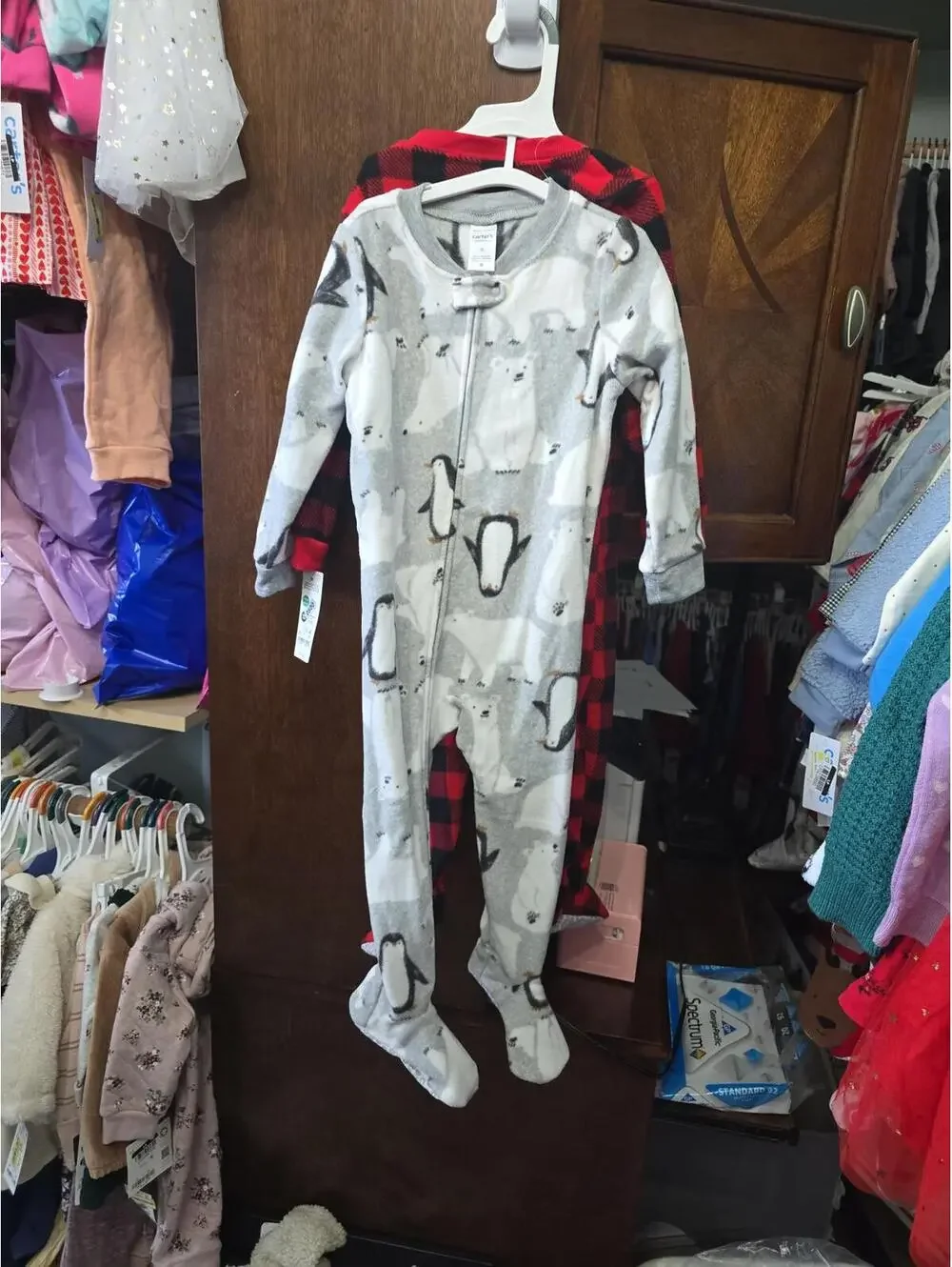 2t brand new two pack, fleece pajamas item 500